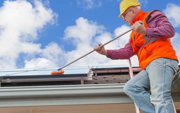Skeffling soft wash roof cleaning